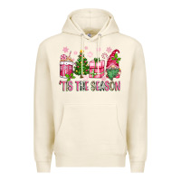 Tofu pink christmas 'tis the season gnome Premium Hoodie - Zillion Design Studio
