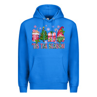 True Royal pink christmas 'tis the season gnome Premium Hoodie - Zillion Design Studio