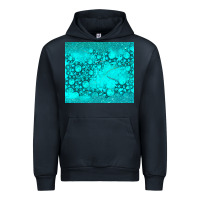 Navy turquoise gemstone Urban Hoodie - RanaPortraitStore
