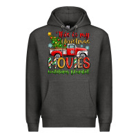 Charcoal Heather this is my christmas movies watching blanket Premium Hoodie - Zillion Design Studio