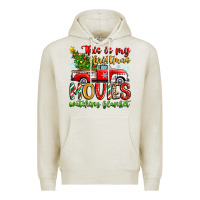 Oatmeal Heather this is my christmas movies watching blanket Premium Hoodie - Zillion Design Studio
