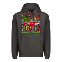 Smoke this is my christmas movies watching blanket Premium Hoodie - Zillion Design Studio
