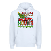 White this is my christmas movies watching blanket Premium Hoodie - Zillion Design Studio