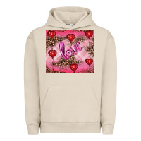 Pigment French Oak valentines day love Urban Hoodie - RanaPortraitStore
