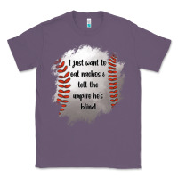 Lavender I Just Want To Eat Nachos and Tell The Umpire He's Blind Classic Tee - Jasminsmagicworld