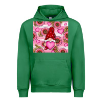 Emerald valentines day gnomes Urban Hoodie - RanaPortraitStore