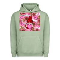 Pigment Oil Green valentines day gnomes Urban Hoodie - RanaPortraitStore