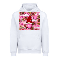 White valentines day gnomes Urban Hoodie - RanaPortraitStore