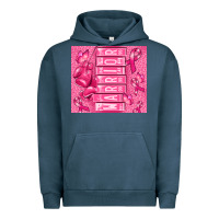 Pigment Midnight Navy warrior breast cancer Urban Hoodie - RanaPortraitStore