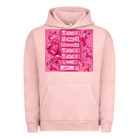 Pigment Salmon warrior breast cancer Urban Hoodie - RanaPortraitStore