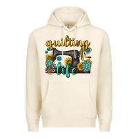 Tofu quilting life western Premium Hoodie - texasbilliewilder