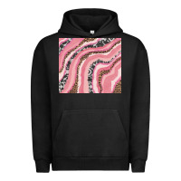 Pigment Black valentines day watercolor Urban Hoodie - RanaPortraitStore