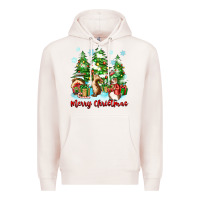Merry Christmas Rabbits Premium Hoodie | Teevron