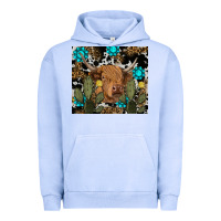 Pigment Grape Ice western cow Urban Hoodie - RanaPortraitStore