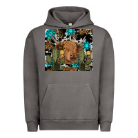 Pigment Tornado western cow Urban Hoodie - RanaPortraitStore