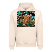 Sandshell western cow Urban Hoodie - RanaPortraitStore
