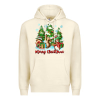 Sandshell merry christmas rabbits Premium Hoodie - Zillion Design Studio