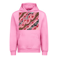 Fuchsia Pink valentines day pinky Urban Hoodie - RanaPortraitStore