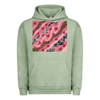 Pigment Oil Green valentines day pinky Urban Hoodie - RanaPortraitStore
