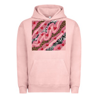 Pigment Salmon valentines day pinky Urban Hoodie - RanaPortraitStore