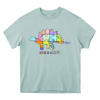 Arona Titi Pretty Art Love And Accept Heavy Core Tee - CowhideDigitalArt