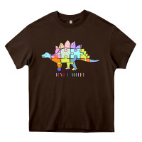 Chocolate Brown Titi Pretty Art Love And Accept Heavy Core Tee - CowhideDigitalArt