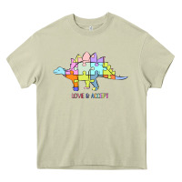Mossy Titi Pretty Art Love And Accept Heavy Core Tee - CowhideDigitalArt