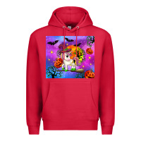 Cardinal halloween unicorn Premium Hoodie - Zillion Design Studio