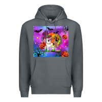 Rock halloween unicorn Premium Hoodie - Zillion Design Studio