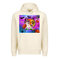 Tofu halloween unicorn Premium Hoodie - Zillion Design Studio