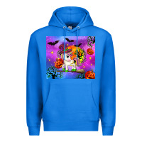 True Royal halloween unicorn Premium Hoodie - Zillion Design Studio