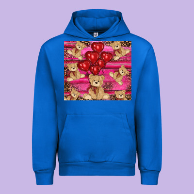 Urban Hoodie valentines day teddy bear tumbler