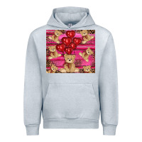 Heather Grey valentines day teddy bear tumbler Urban Hoodie - RanaPortraitStore