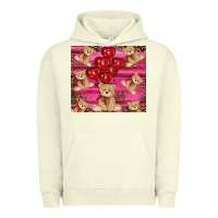 Pigment Pistachio valentines day teddy bear tumbler Urban Hoodie - RanaPortraitStore