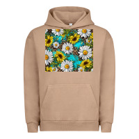 Pigment Burro western daisy and sunflower Urban Hoodie - RanaPortraitStore