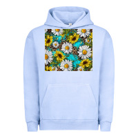 Pigment Grape Ice western daisy and sunflower Urban Hoodie - RanaPortraitStore