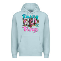 Blue Mist raising wild things Premium Hoodie - texasbilliewilder