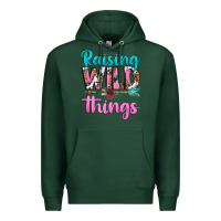 Sports Green raising wild things Premium Hoodie - texasbilliewilder