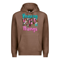 Chestnut raising wild things Premium Hoodie - texasbilliewilder
