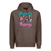 Coffee raising wild things Premium Hoodie - texasbilliewilder