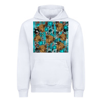 White western aztec highland cow Urban Hoodie - RanaPortraitStore