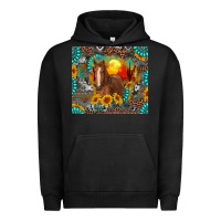 Western Horse And Desert Tumbler Urban Hoodie | Teevron