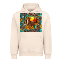Sandshell western horse and desert tumbler Urban Hoodie - RanaPortraitStore