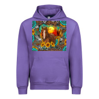 Tulip western horse and desert tumbler Urban Hoodie - RanaPortraitStore
