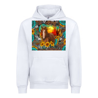 White western horse and desert tumbler Urban Hoodie - RanaPortraitStore