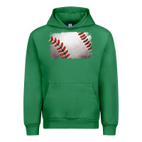 Emerald baseball brushstroke Urban Hoodie - RanaPortraitStore
