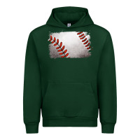Forest Green baseball brushstroke Urban Hoodie - RanaPortraitStore