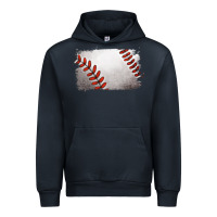 Navy baseball brushstroke Urban Hoodie - RanaPortraitStore