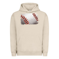 Pigment French Oak baseball brushstroke Urban Hoodie - RanaPortraitStore