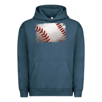 Pigment Midnight Navy baseball brushstroke Urban Hoodie - RanaPortraitStore